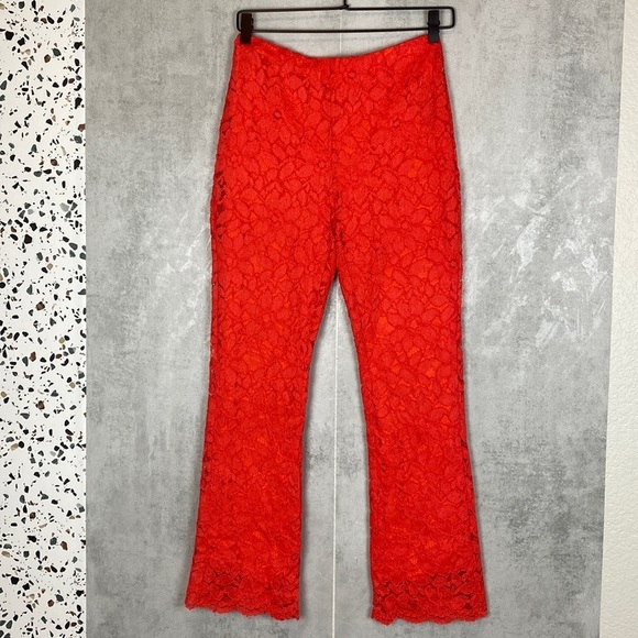 Free People lace kick flare pants - Picture 2 of 9
